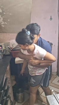 Desi ex-quente esposa sexo namorado noite sozinho tempo de culinária