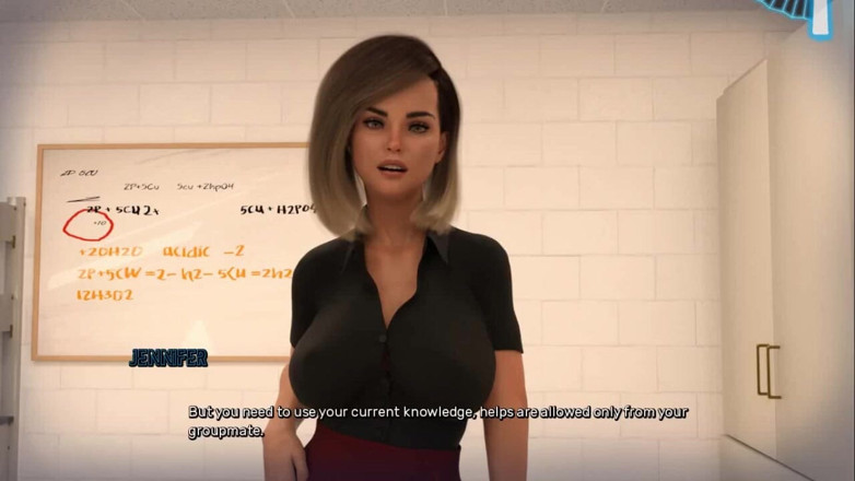 Dirty GamesXxX: Gib nie nach: böse sexy college-lehrerin ep.4