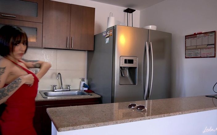 Leela Moon: MILF betrügt ihren ehemann mit 2 großen schwänzen zu hause - teil 4