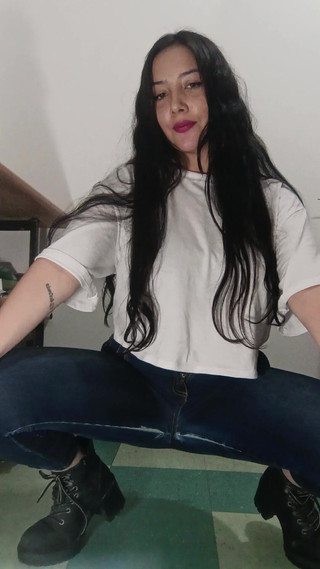 Golden domme: Mannequin, jean usé