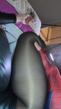 Vedere la persoana 1 cu cameră - Monika Wild, ciorapi cu vibrator