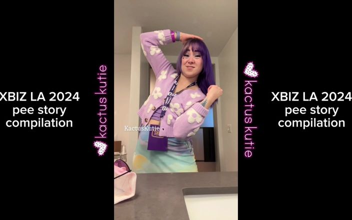 Kactus kutie: Xbiz La 2024 오줌 이야기 모음집