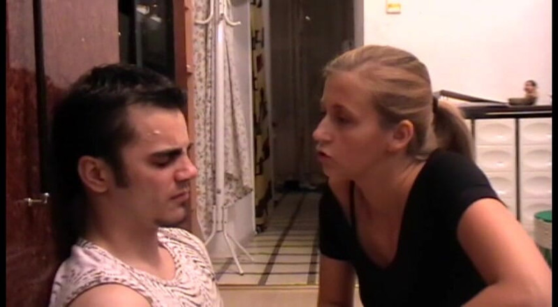 Femdom Austria: Melady makes a game with her slave