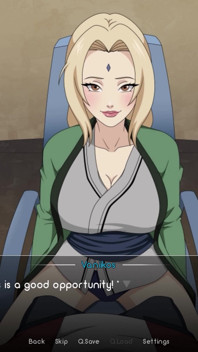 Naruto: Kunoichi Trainer - Blonde MILF Tsunade with Big Boobs Face Fuck Deepthroat, Pussy Sex and Hot Anal Fucking with Creampie