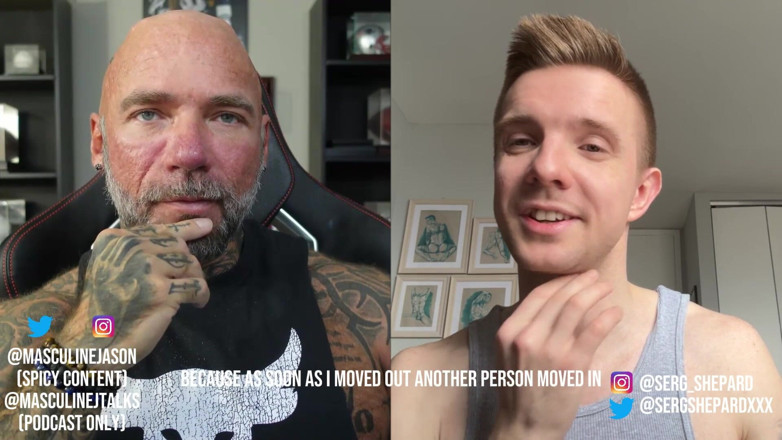Raw and Uncensored with Masculine Jason: Confesiones de estrella porno - Serg Shepard (episodio 154)