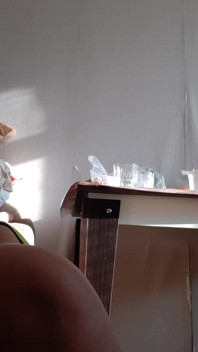 Caliente policía lesbiana trío