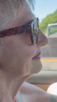 Bare Pussy While Driving