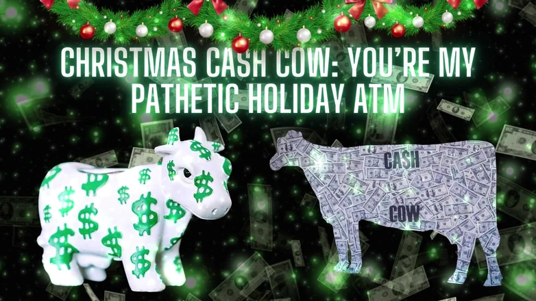 Goddess Misha Goldy: Christmas Cash Cow - Youre My Patético caixa eletrônico de férias