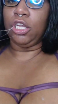 Sloppy Blowjob on My Favorite BBC Dildo