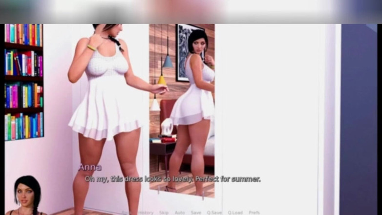 3DXXXTEEN2 Cartoon: Anna menelan sperma untuk menutup kesepakatan. Seks kartun porno 3D
