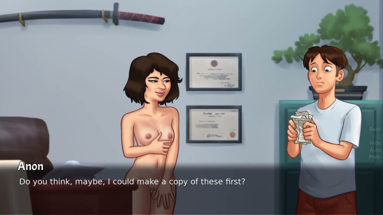 HentaiSaaga: She Got Caught by Her Stepfather While Getting Fucked by...