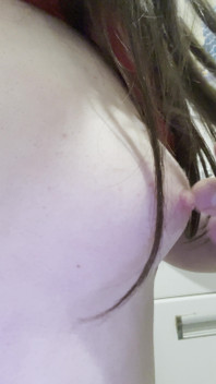 Touching My Naked Breasts