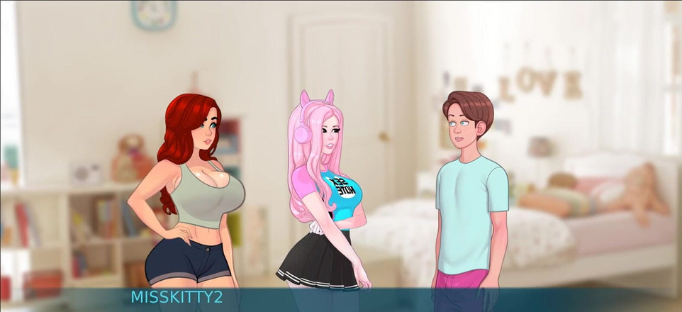 Miss Kitty 2K: 性爱笔记 - 145 她正在看色情片！由 Misskitty2k