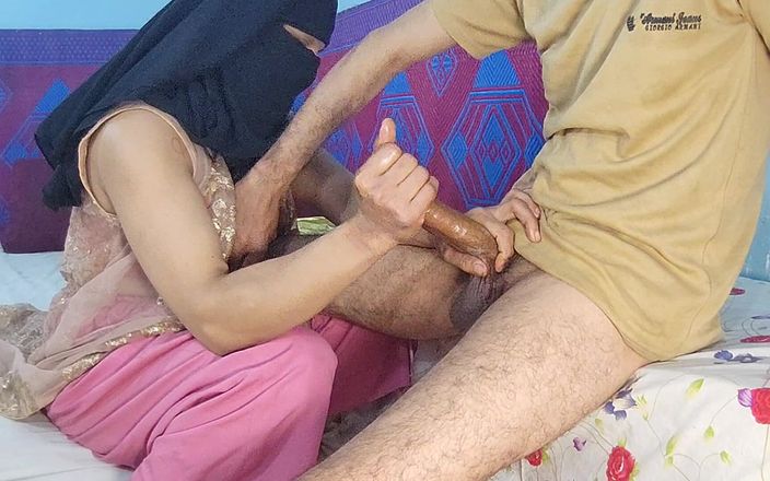Netu: Inderin Awara stiefbruder fickt stiefschweder im cowgirl-stil nach schönem handjob...