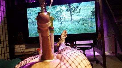 Tiffany Ciskiss: Tiffany velký penis se protahuje při hraní