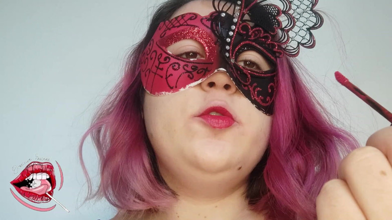 Douceur Sucree: 口紅を塗った