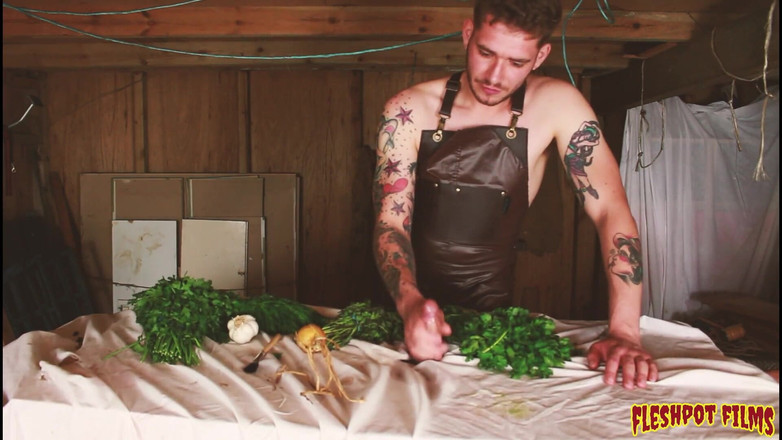 Fleshpot films: Cooking with Master Aaron Featuring Axel Part 2