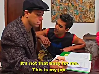 Gays Case: Bad Student Leonardo Carioca Begs His Tutor Allan Santos to...