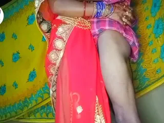 Indian Village Red Saree Me Jabardast Ghori Chudai Karvachauth avsnitt 2