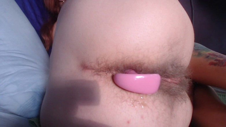 Risky Hairy Couple: Най сексуальна сольна анальна добірка