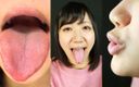 Japan Fetish Fusion: Intymny pocałunek z Maki Hoshikawa; Wewnątrz jej ust na pełnym...