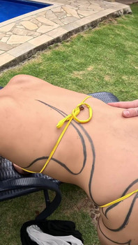 Wifebucket Amateurs - Cute Couple Got Real Horny by the Pool