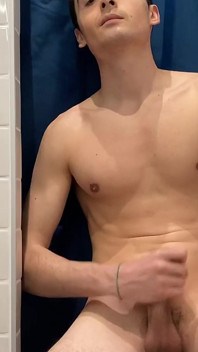 Dutch American Teen Boy Wanking at Boarding College