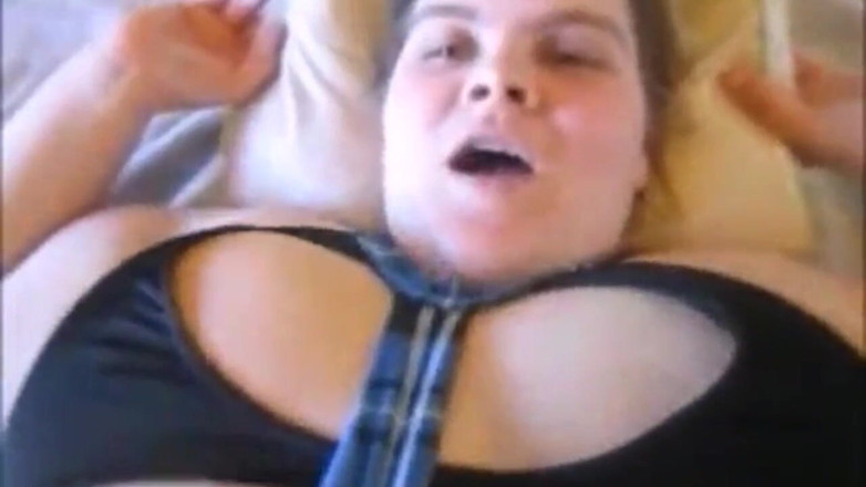 Fat House Wife: Naughty housewife gets her holes used by big cocks &amp; cream...