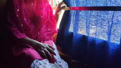 Khushboobhabi: Girl Changes Clothes in a Running Bus