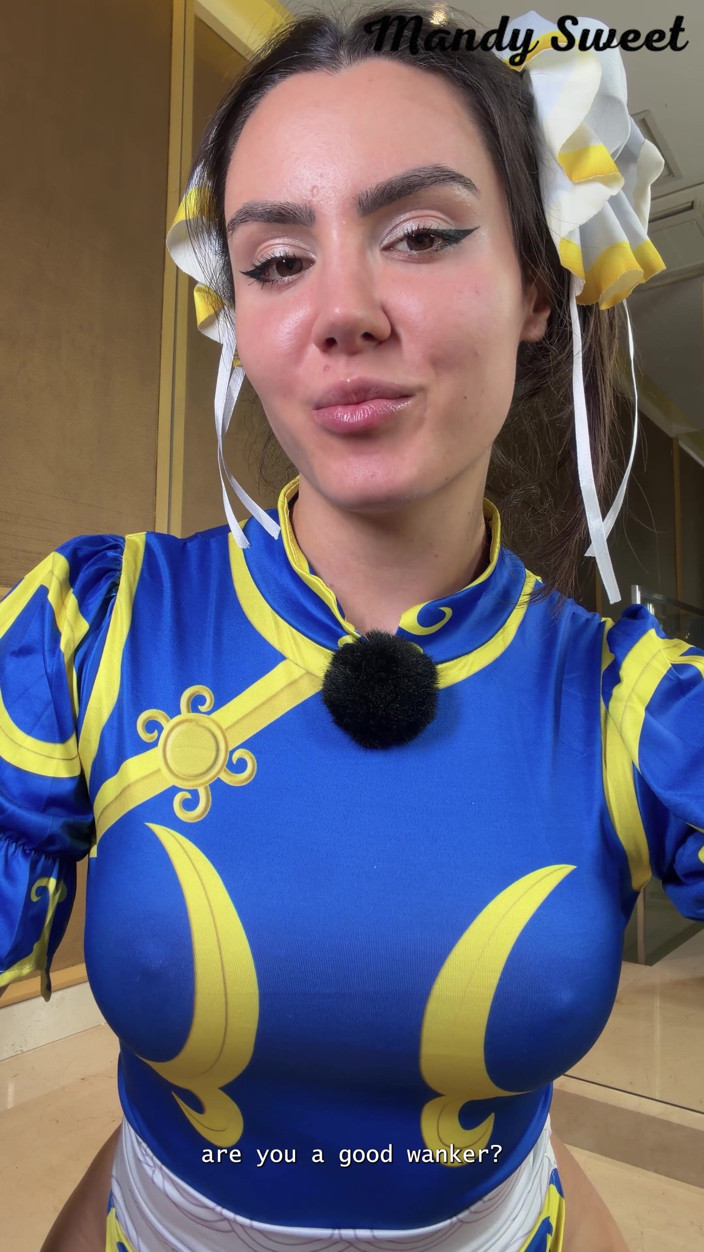 Mandy Sweet studio: Guided Handjob Chun-li! Try Not to Cum, with Countdown!