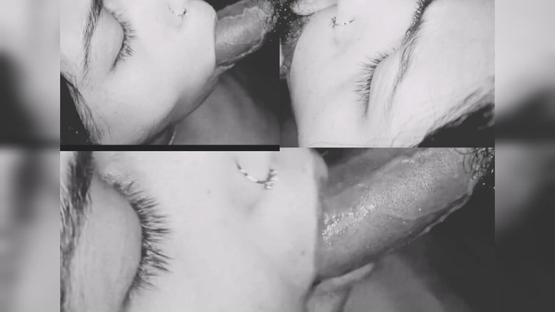 Hot Sis: Latika melambatkan seluar jeans saya dan menghisap zakar besar saya