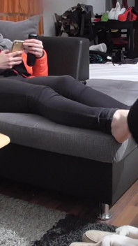 Russian Lady Feet Smelling