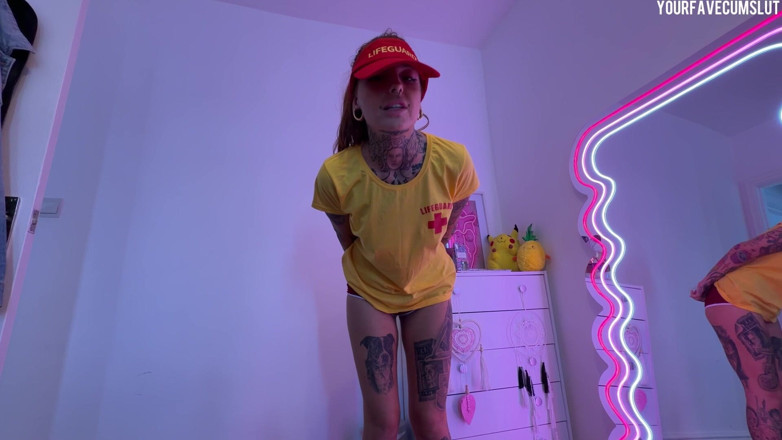 Yourfavecumslut: Cock and Ball CBT Lifeguard Roleplay