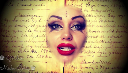 Goddess Misha Goldy: Goddess in captivity of book of JOI