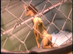 Girl on Girl: Dvě prsaté krásné lesbické holky si spolu hrají těsné kundičky