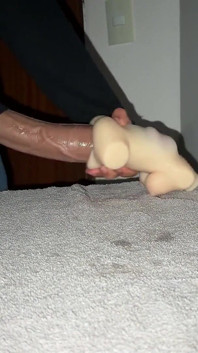 Perfekt docka - tål inte den här stora kuk som knullar en trevlig liten blond fitta