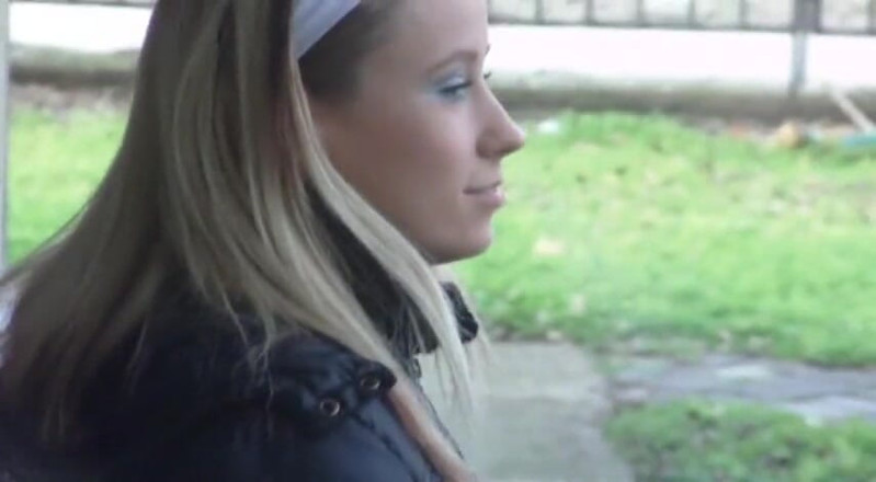 Femdom Austria: Cute Teen Smoking Cigarette Outdoors