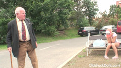 Olds Fuck Dolls: Olds fuck dolls - grandpa Mireck bangs young pornstar Alexa Bold...