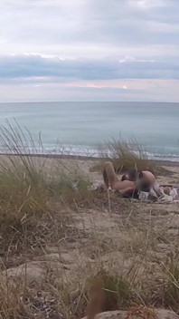 French Teacher Slut Blowjob Amateur on Nude Beach Public Front Stranger with Cumshot - Misscreamy