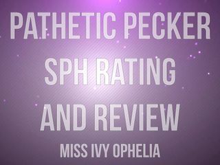 Miss Ivy Ophelia: 한심한 곡괭이 sph 등급 및 검토