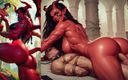 Dark fantasy porn: The Demon Bitch Who Owns You