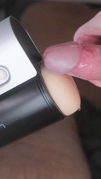 Solace Toy Milking Out a Hands Free Creampie