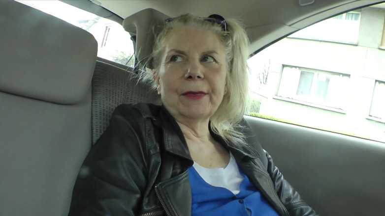 Paris Jango: Granny Pisses Before Getting Fucked by a Big Black Cock