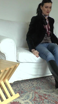 흑인 양말 POV의 부츠 변경 및 냄새, 레이디 빅토리아 발렌테