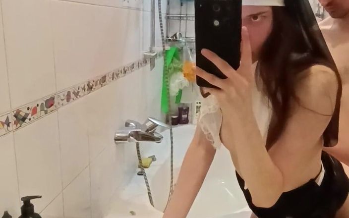 Anonpirates: Sexo com freira, boquete, cavaleiro, porra dentro da buceta
