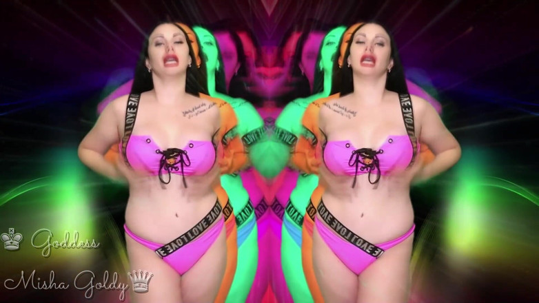 Goddess Misha Goldy: Voorzichtigheid!!! Gevaarlijke hallucinogene inx-fantasie! Streel, ruiken en en verpestte je...