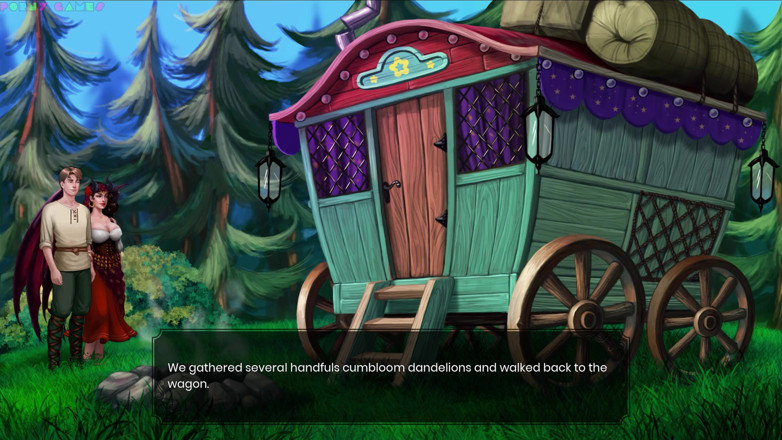 Porny Games: What a Legend! Sex with Sexy Gispsy, in the Magical...