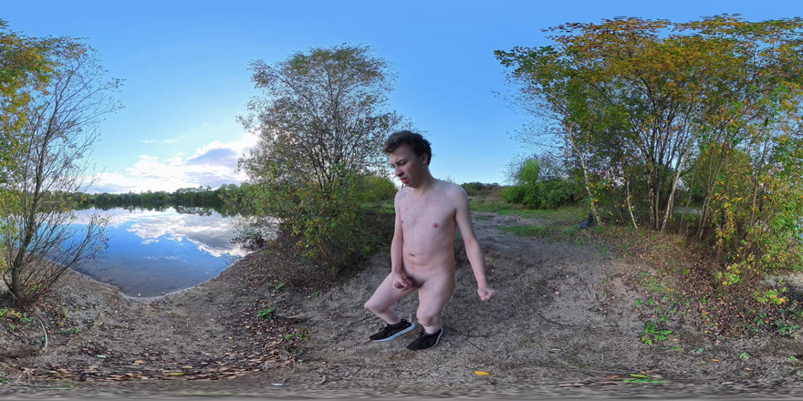 Outdoorboy5: Teen Úplně Nahý U Jezera