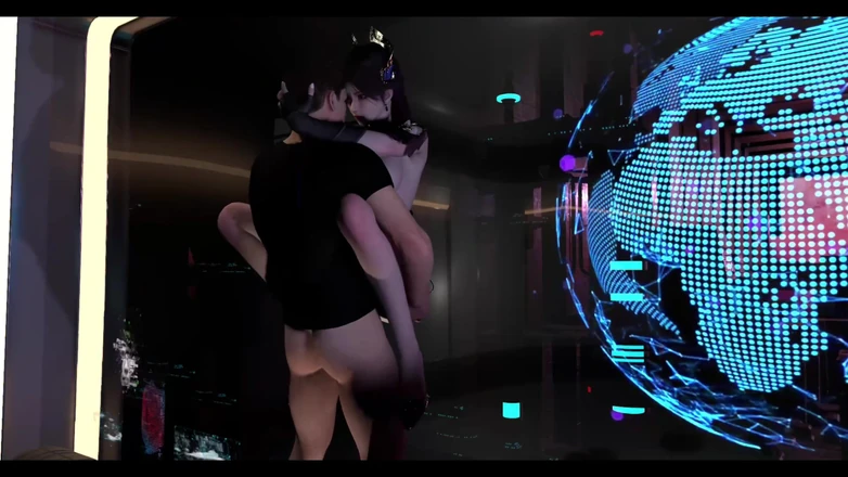 Why fuck so hard: 3D Hot Cosplay Stripper Naked Her Perfect Ass Got Fucked...