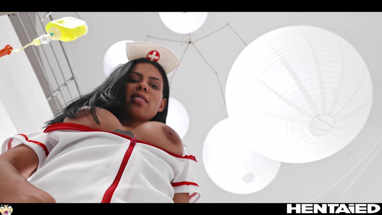 Hentaied: Hentai din viața reală - Canela Skin și asistenta ei geamănă fut...